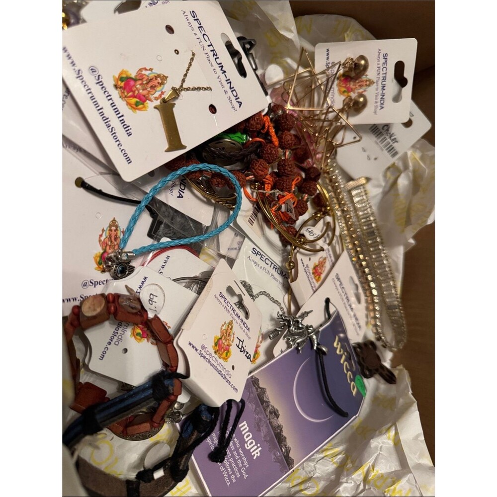 25 piece lot bracelet, necklace, earrings and ring set